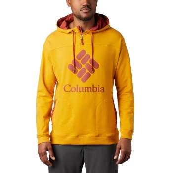 Columbia Muške Majice S Kapuljačom - Lodge French Terry Svijetlo Zlatne Crvene | LHNC-47012